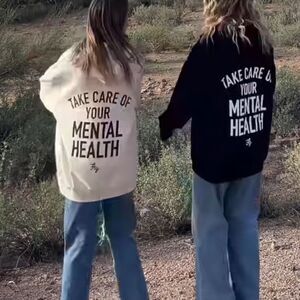 Find The Good Mental Health Hoodie Small